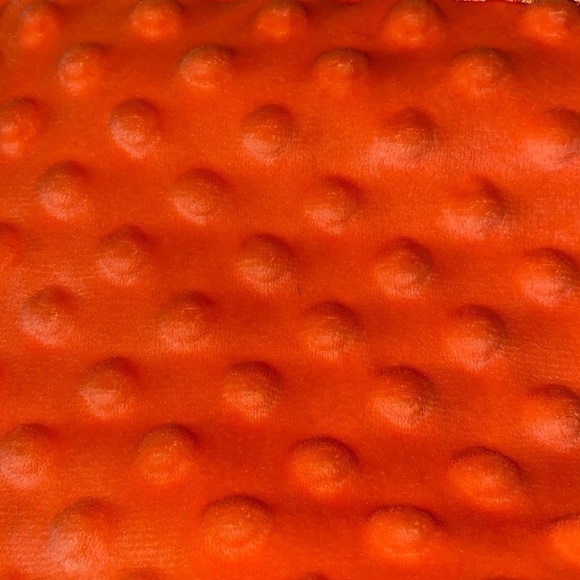 Fox Security Blanket Minky Dot Back Satin & Trim Baby Lovey Plush - Picture 10 of 10